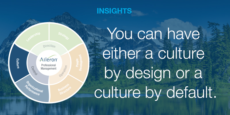 The Culture Discipline: How Your Organization’s Culture Can Help Your Business Thrive | Aileron
